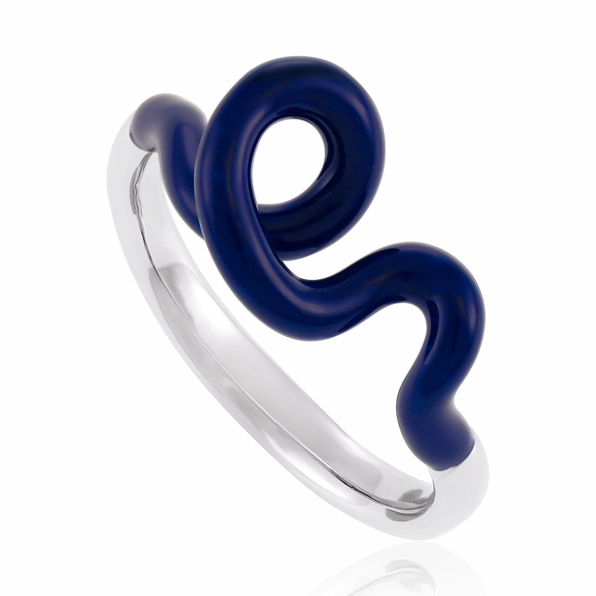 Midnight Wave Ring